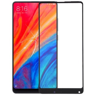 Front Screen Outer Glass Lens for Xiaomi Mi Mix 2S(Black)