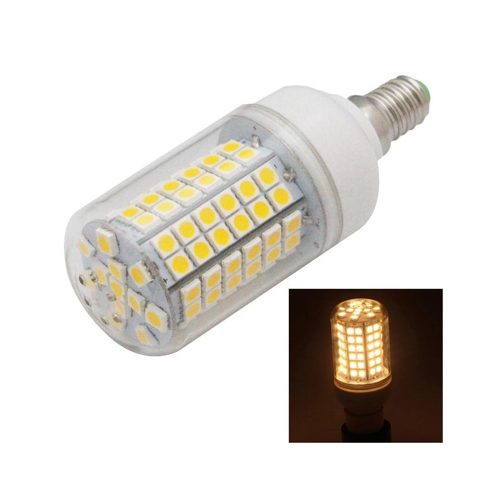 E14 6W Warm White 96 LED SMD 5050 Corn Light Bulb, AC 85-265V