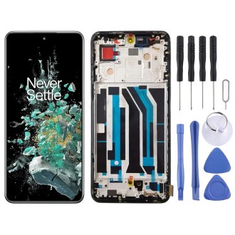 For OnePlus 10T CPH2415 CPH2413 CPH2417 AMOLED Original LCD Screen Digitizer Full Assembly with Frame