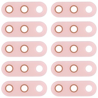 10 PCS Back Camera Lens for Nokia 4.2 / TA-1184 / TA-1133 / TA-1149 / TA-1150 / TA-1157(Pink)