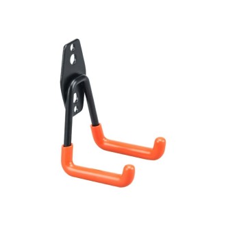 630 Small Square Garage Hook Warehouse Storage Dip Metal Hook(Bright Orange)