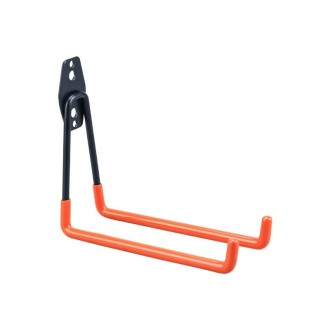 630 Large Square Garage Hook Warehouse Storage Dip Metal Hook(Bright Orange)