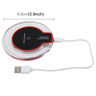 Safety Wireless and Limitless QI-standard Wireless Charger Fast Charging Charger with Micro USB Cable