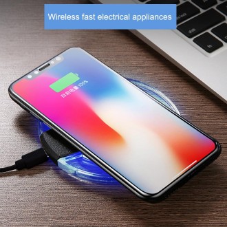 Safety Wireless and Limitless QI-standard Wireless Charger Fast Charging Charger with Micro USB Cable