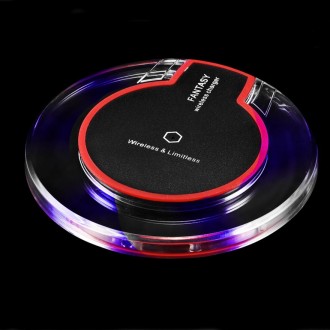 Safety Wireless and Limitless QI-standard Wireless Charger Fast Charging Charger with Micro USB Cable