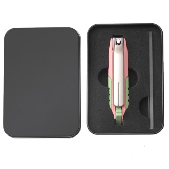 Anti-splash Nail Clippers Multifunctional Mobile Phone Holder Nail Clippers,Style: PinkSsuit