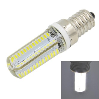 E14 5W 400LM 104 LED SMD 3014 Silicone Corn Light Bulb, AC 220V (Natural White Light)