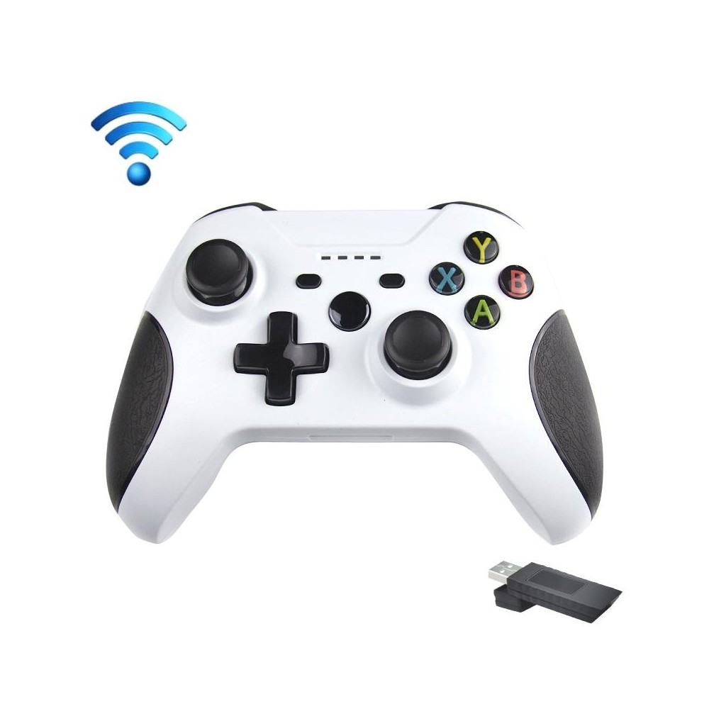 For Sony PS3 / Microsoft XBOX One / PC XO305 Shock Wireless Controller Joy Stick Game Controller(White)