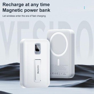 Yesido YP45 MagSafe Magnetic 10000mAh Wireless Fast Charging Power Bank