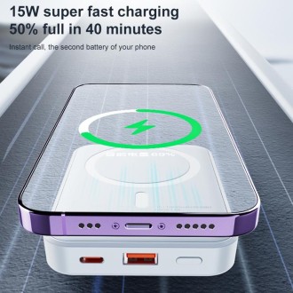 Yesido YP45 MagSafe Magnetic 10000mAh Wireless Fast Charging Power Bank