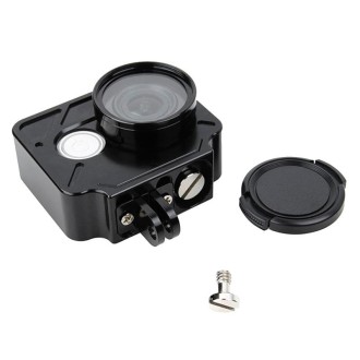 TMC HR327 CNC Aluminum Alloy Protective Case for Xiaomi Yi Action Camera(Black)