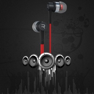 REMAX RM-535i In-Ear Stereo Earphone with Wire Control + MIC, Support Hands-free, for iPhone, Galaxy, Sony, HTC, Huawei, Xiaomi,