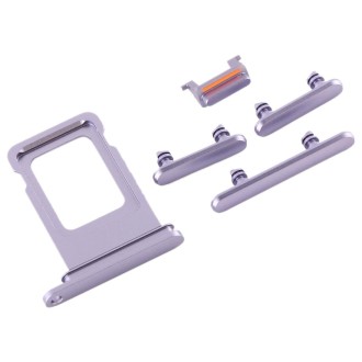 SIM Card Tray + Side Key for iPhone 11(Purple)