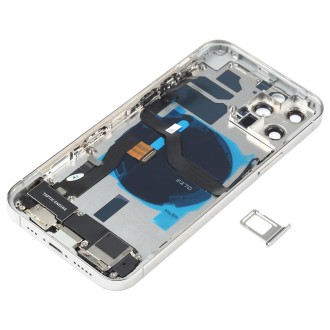 Battery Back Cover Assembly (with Side Keys & Speaker Ringer Buzzer & Motor & Camera Lens & Card Tray & Power Button + Volume Bu