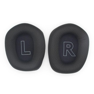 2 PCS Suitable for Logitech G733 Earphone Cover Mesh Sponge Cover(Black)