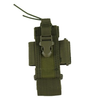 Outdoor Walkie Talkie Bag Mobile Phone Bag Mini Waist Bag Free Size(Military)