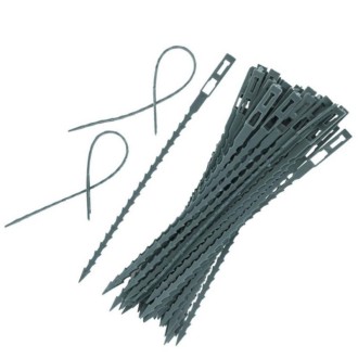 Multi-Purpose Garden Plants Fishbone Cable Ties, Length: 23cm/50pcs