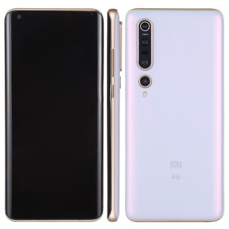 For Xiaomi Mi 10 Pro 5G Black Screen Non-Working Fake Dummy Display Model (Pearl White)