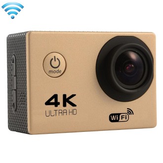 F60 2.0 inch Screen 170 Degrees Wide Angle WiFi Sport Action Camera Camcorder with Waterproof Housing Case, Support 64GB Micro S