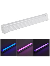 32cm Handheld Light Stick Three-color Changing Light USB Rechargeable Emergency Light Tube Fill Light 1800 mAh, Color: Blue Pink