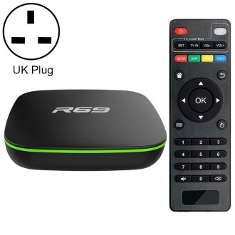 R69 1080P HD Smart TV BOX Android 4.4 Media Player with Remote Control, Quad Core Allwinner H3, RAM: 1GB, ROM: 8GB, 2.4G WiFi, L