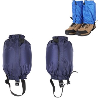 04 Outdoor Short Mountaineering Anti-Snow Leg Covers(Navy Blue)