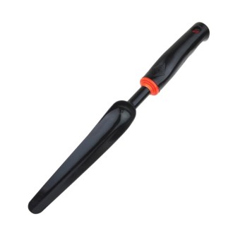 Gardening Tool Round Shaped Weed Puller with Black Rubber Handle