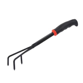 Gardening Tool 3 Tooth Grass Rake