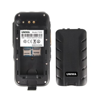 UNIWA F30S Rugged Phone, 1GB+8GB, EU Version, IP68 Waterproof Dustproof Shockproof, 4000mAh Battery, 2.8 inch Android 8.1 MTK673