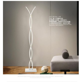 Modern Simple Personality LED Floor Lamp Lighting Soft Decoration Light(Neutral Light)