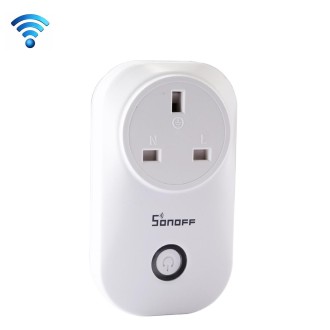 Sonoff S20-UK WiFi Smart Power Plug Socket Wireless Remote Control Timer Power Switch,  Compatible with Alexa and Google Home, S