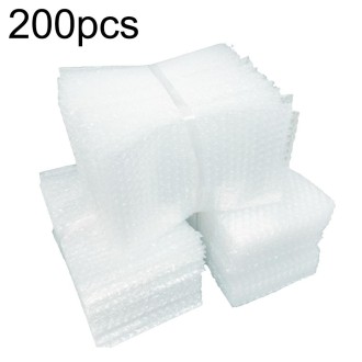 200pcs Express Packaging Transparent Bubble Envelopes Wrap Bags, Size:15 x 20cm