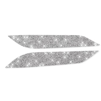 For Nissan 350z 2006-2009 Car Lamp Eyebrow Diamond Decoration Sticker, Left and Right Drive