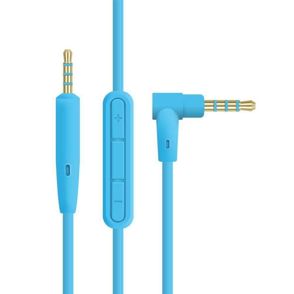 ZS0009 3.5mm to 2.5mm Audio Cable for Boshi QC25 QC35 OE2 LIVE2 AKG Y50 Y40(Blue)