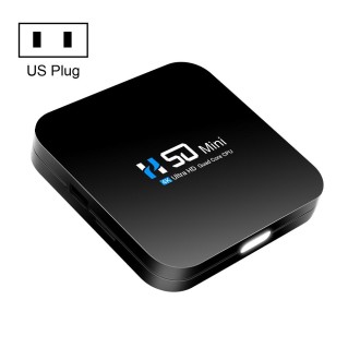 H50 Mini 4K Smart Network TV Box, Android 10.0, RK3318 Quad Core, 2GB+16GB, US Plug