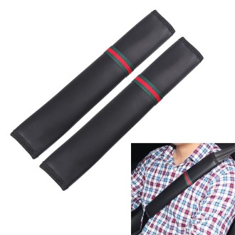 1 Pair Car Seat Belt Covers Shoulder Pads Auto Seat Belt Shoulder Protection Padding, Style: Long Section