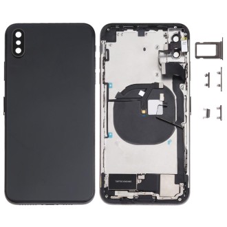 Battery Back Cover Assembly (with Side Keys & Speaker Ringer Buzzer & Motor & Camera Lens & Card Tray & Power Button + Volume Bu