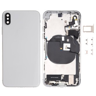 Battery Back Cover Assembly (with Side Keys & Speaker Ringer Buzzer & Motor & Camera Lens & Card Tray & Power Button + Volume Bu