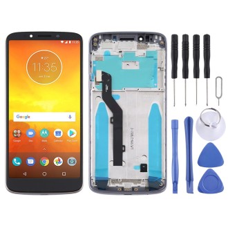 TFT LCD Screen for Motorola Moto E5/ G6 Play(Brazil)Digitizer Full Assembly with Frame(Grey)