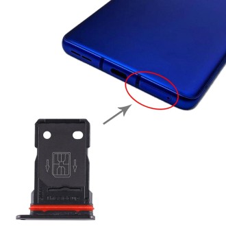 For OnePlus 8 Pro SIM Card Tray + SIM Card Tray (Black)