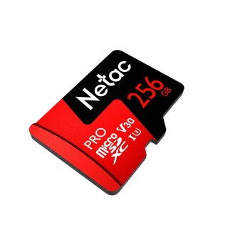 Netac P500 PRO 256GB U3 Speed Level Automobile Data Recorder Monitor Camera Memory Card TF Card