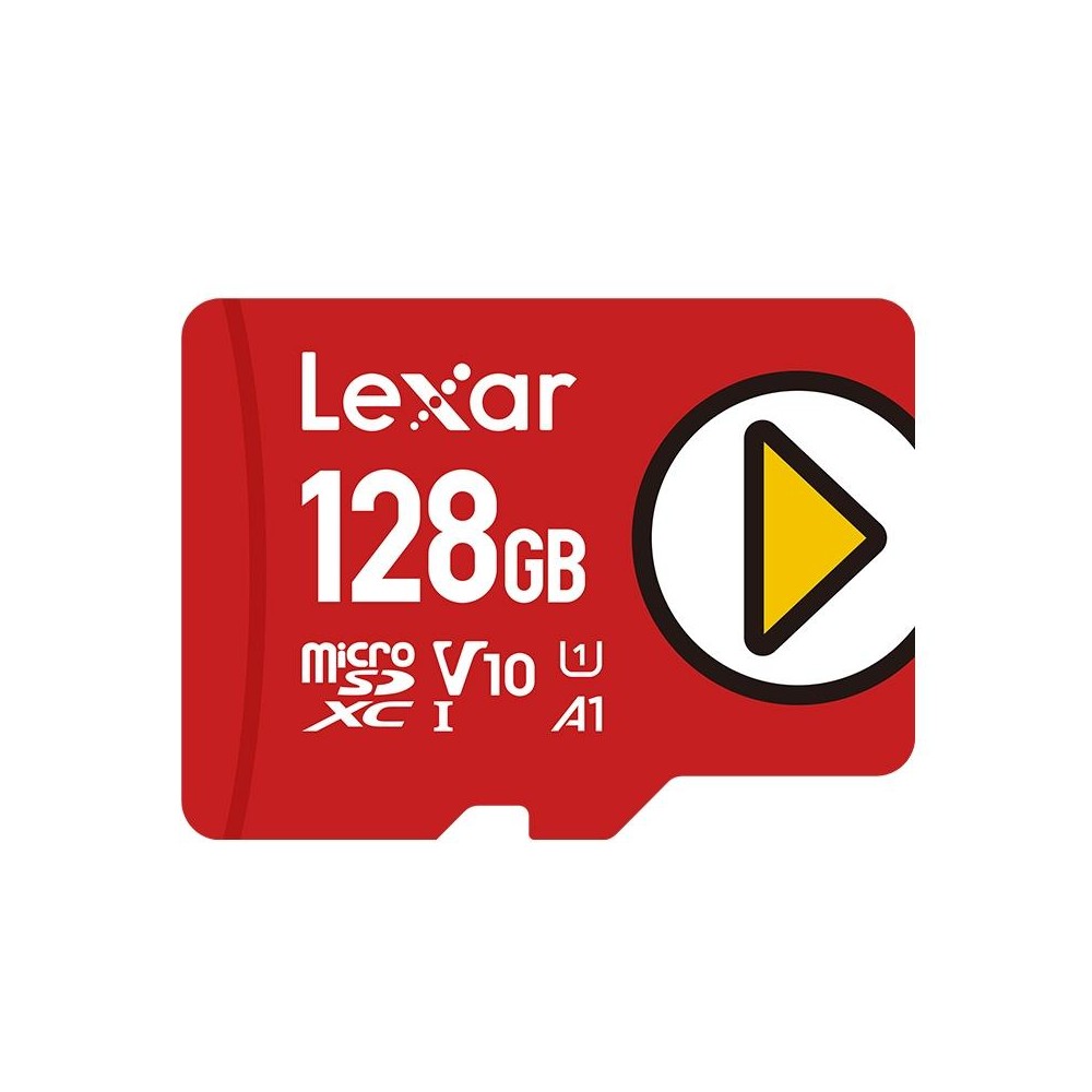 Lexar LSDMI High-Speed TF Card Game Console Memory Card, Capacity: 128GB(Red)