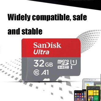 SanDisk A1 Monitoring Recorder SD Card High Speed Mobile Phone TF Card Memory Card, Capacity: 32GB-98M/S