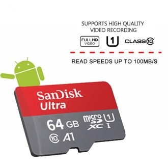 SanDisk A1 Monitoring Recorder SD Card High Speed Mobile Phone TF Card Memory Card, Capacity: 32GB-98M/S