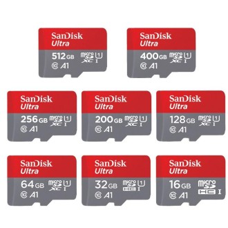 SanDisk A1 Monitoring Recorder SD Card High Speed Mobile Phone TF Card Memory Card, Capacity: 64GB-100M/S