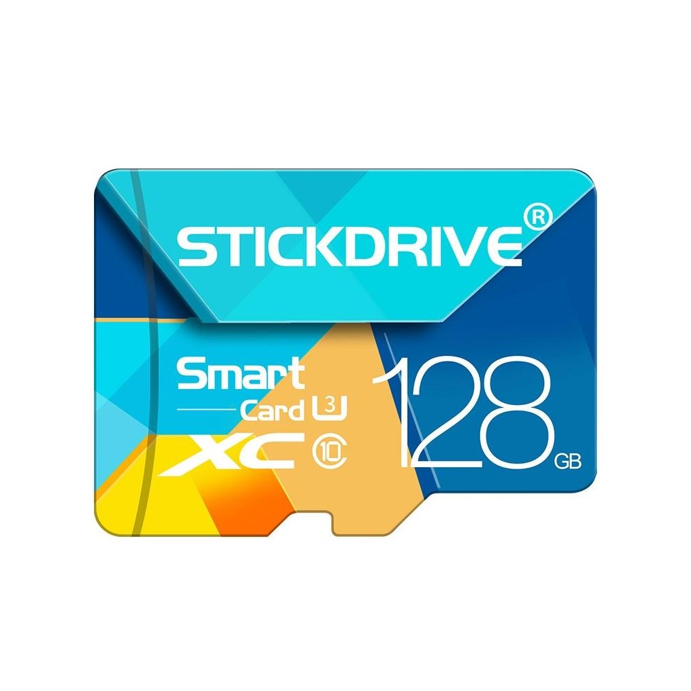 STICKDRIVE 128GB U3 Colorful TF(Micro SD) Memory Card