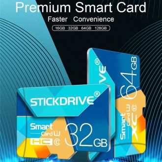 STICKDRIVE 128GB U3 Colorful TF(Micro SD) Memory Card