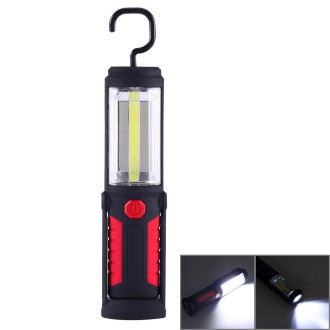 PR5W-1 5W COB+1W F8 IP43 Waterproof White Light LED Torch Work Light , 400 LM Multi-function USB Charging Portable Emergency Wor