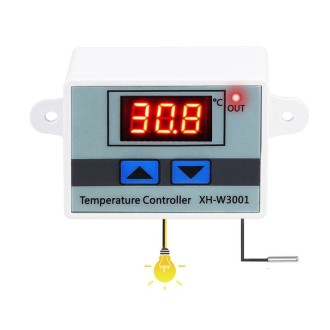 XH-W3001 Digital LED Temperature Controller Arduino Cooling Heating Switch Thermostat NTC Sensor 220V