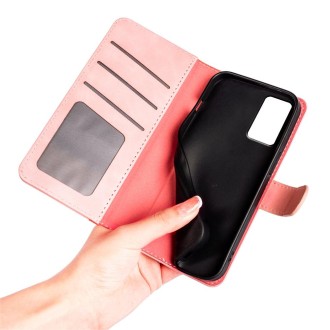 For Xiaomi Redmi Note 11 Pro 5G Global / 4G Stitching Horizontal Flip Leather Phone Case (Pink)